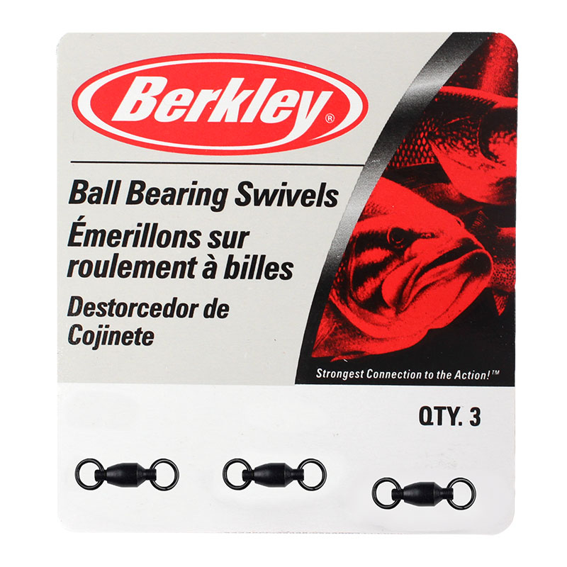 Berkley McMahon Ball Bearing Swivels x 2 Packets ALL SIZES Fishing tackle 