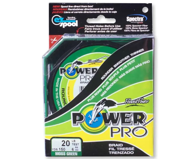 Power Pro Braid 0.15mm 9kg / Moss Green / 135m