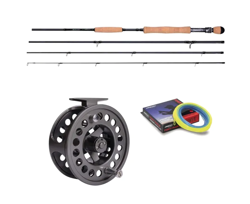 Shakespeare Oracle Salmon Fly Fishing Kit - Fly Fishing Outfit