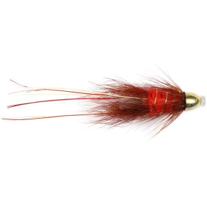 Caledonia Fly Red Francis Conehead - Salmon Flies