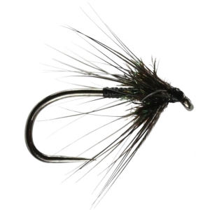 Caledonia Fly Black Spider Wet Barbless - Trout Wet Flies