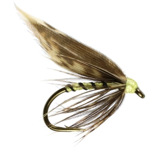 Caledonia Fly Yellow Owl Wet - Trout Flies