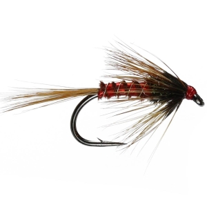 Caledonia Fly Red Nemo Cruncher - Trout Flies