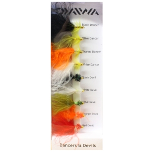Daiwa Fly Pack - Dancers and Devils Flies - Trout Selection Packs