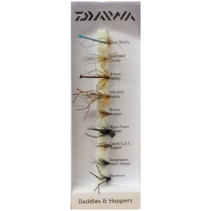 Daiwa Fly Pack - Hoppers and Daddies Flies - Trout Selection Packs