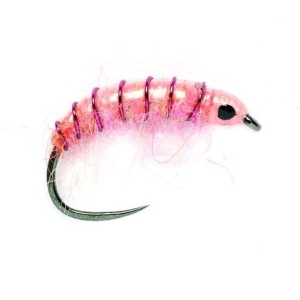 Fulling Mill Dirty Pink Shrimp Barbless - Angling Active
