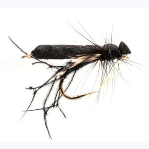 Fario Barbless Real Foam Daddy Black - Angling Active