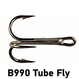 Kamasan B990 Tube Fly Treble Hooks - Fishing Fly Tying Hook