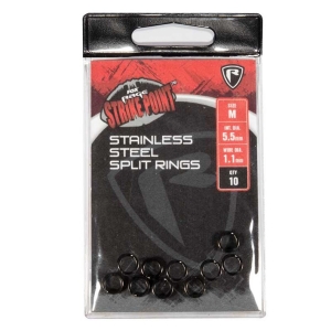 Fox Rage Strike Point Stainless Steel Split Rings – Angling Active