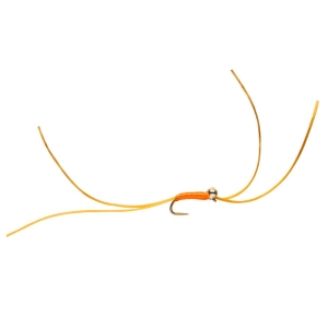 Fulling Mill Croston's Bung Worm Yellow Spot Amber - Angling Active