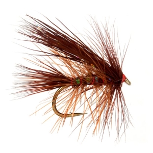 Fulling Mill Jackie’s Hot Head Fiery Brown Stimulator - Angling Active