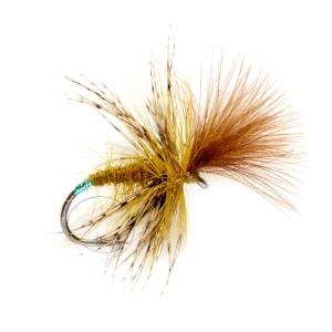 Fulling Mill McPhail Olive Grunter - Trout Flies