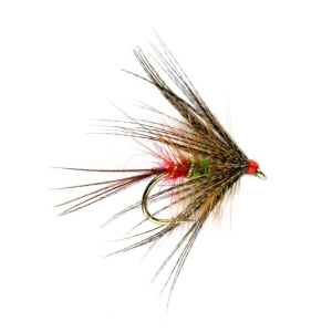 Fulling Mill Red Arsed Green Peter - Trout Flies