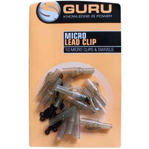 Guru Micro Lead Clip and Tail Rubbers - Rig Components