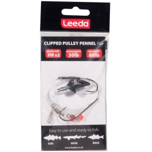 Leeda Clipped Pulley Pennel Rig - Sea Fishing Rigs