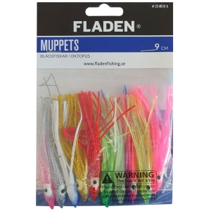Fladen Fishing Assorted Colour Muppets - Sea Fishing Soft Baits