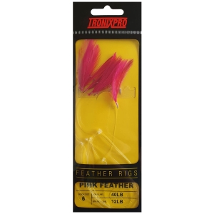 Tronixpro Pink Feather Rig - Lures Sea Fishing Rigs