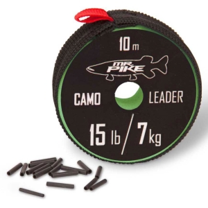 Quantum Mr Pike Camo Coated Wire - Trace Wire Leaders