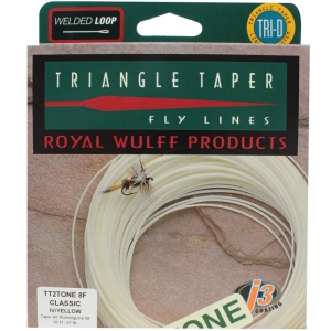 Royal Wulff Two Tone Triangle Taper Fly Line - Floating Trout Fishing Lines