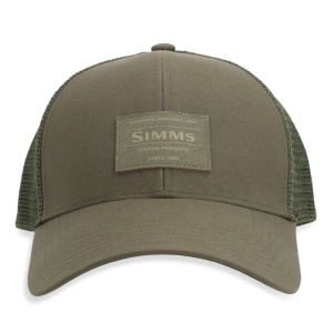 Simms Cardwell Trucker Dark Olive – Angling Active