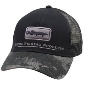 Simms Musky Icon Trucker Hat - Baseball Fishing Caps