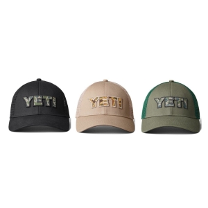 YETI Camo Logo Badge Low Pro Trucker Hat – Angling Active