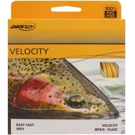 Airflo Velocity Floating Intermediate and Sinking Salmon Spey Fly LinesNEW 