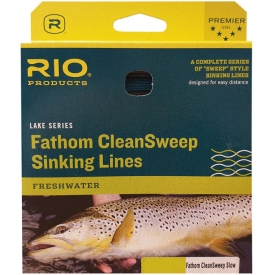 Rio Lake Series Fathom CleanSweep Sinking Fly Lines All Sizes Freshwater Fishing 
