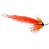 Caledonia Fly Flame Thrower Orange Double - Salmon Flies