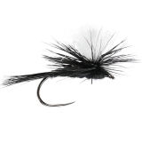 Caledonia Fly Parachute Black Gnat Dry Barbless - Trout Dry Flies