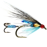 Caledonia Fly Squirrel And Blue Flying Treble - Sea Trout Flies