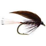 Caledonia Fly Grouse and Claret - Winged Trout Wet Flies