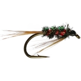 Caledonia Fly Diawl Bach Holo Red - Trout Flies
