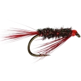 Caledonia Fly Diawl Bach Red Head - Trout Flies
