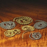 Hareline Dubbin Bead Chain Eyes - Fly Tying Material