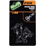Fox Edges Double Ring Swivels - Coarse Fishing Tackle