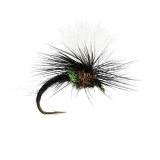 Caledonia Fly Black Midge Klink Barbless - Trout Flies