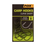 Fox Curve Short Carp Hooks - Coarse Fishing Terminal Tackle
