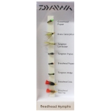 Daiwa Fly Pack - Beadhead Nymphs Flies - Trout Selection Packs