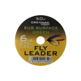Drennan Sub Surface Green Fly Leader - Tippet Material - Monofilament