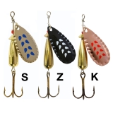 Abu Garcia Droppen Lead-Free Lures in Orange Pattern - Fishing from Grahams  of Inverness UK