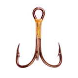 Eagle Claw 374 Bronze Trebles - Fishing Hooks
