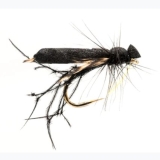 Fario Barbless Real Foam Daddy Black - Angling Active