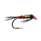 Fario Black and Red Diawl Bach - Trout Flies