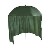 Fladen Fishing Umbrella With Zip On Sides - Fishing Waterproofed Shelter