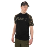 Fox Camo Raglan T-Shirt - Outdoor Summer Spring Clothing Shirt