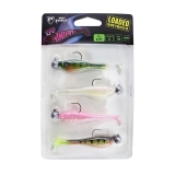 Fox Rage Mini Fry Loaded UV Colour Mixed Pack - Soft Plastic Lures