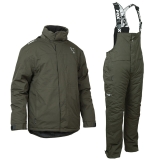 Fox Green and Silver Winter Suit - Waterproof Breathable Fishing Suits