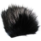 Franc N Snaelda Black Silver Fox Pelt Fur - Fly Tying Hair
