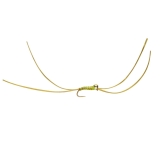 Fulling Mill Croston's Bung Worm Yellow Spot Olive - Angling Active